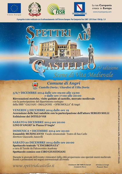 Programma spettri al castello